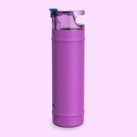 bubba 24 oz DualSip Insulated Stainless Steel Water Bottle - Mood Booster - US 9737