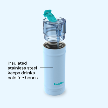 bubba 18 oz DualSip Insulated Stainless Steel Water Bottle - Daydreamin - US 9514