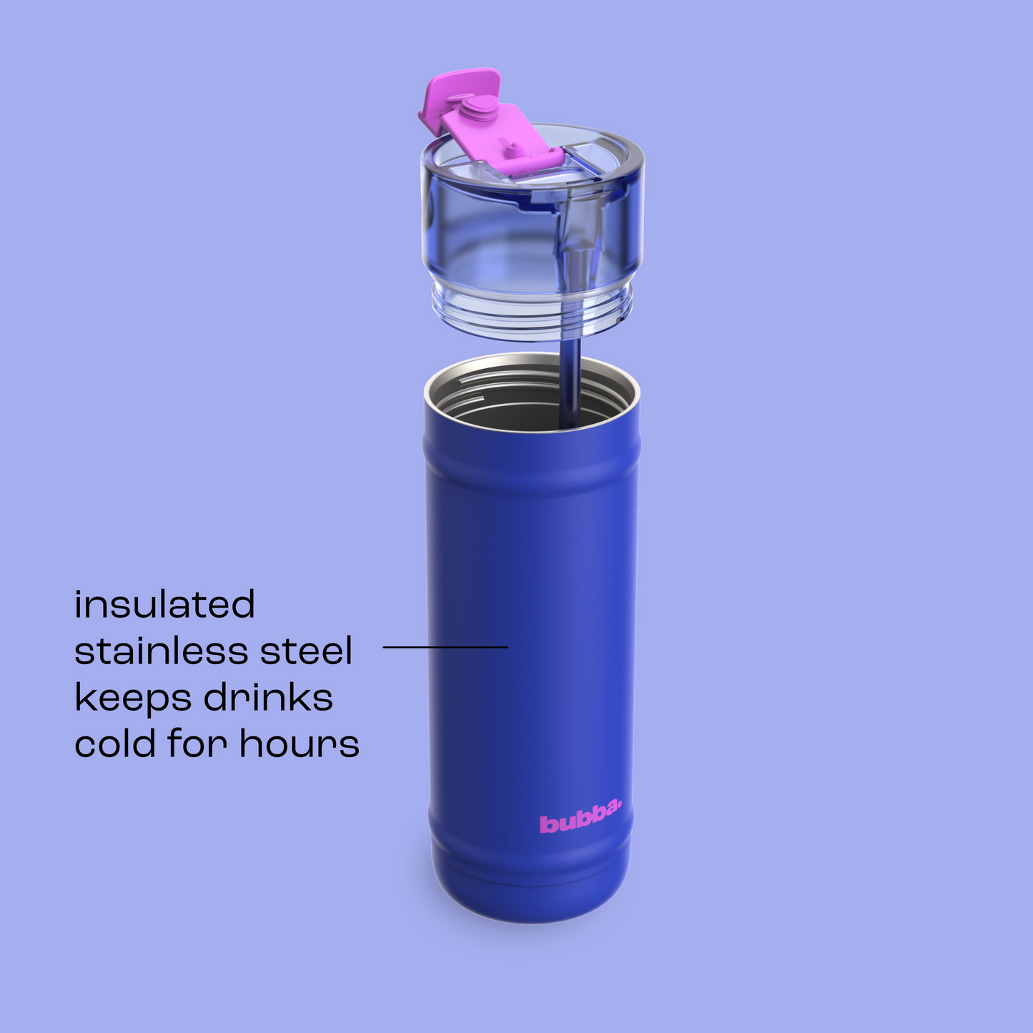 bubba 32 oz DualSip Insulated Stainless Steel Water Bottle - Ocean Energy - US 1271