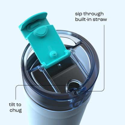 bubba 32 oz DualSip Insulated Stainless Steel Water Bottle - Daydreamin - US 7107
