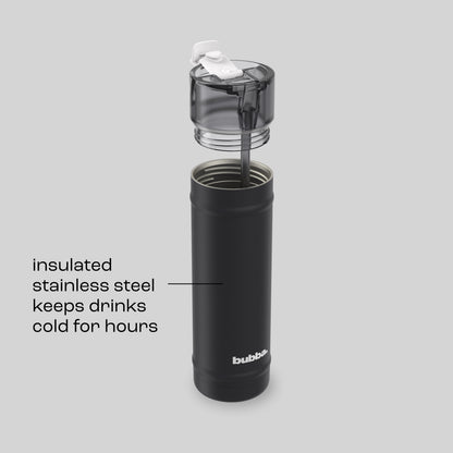 bubba 24 oz DualSip Insulated Stainless Steel Water Bottle - Office Siren - US 6883