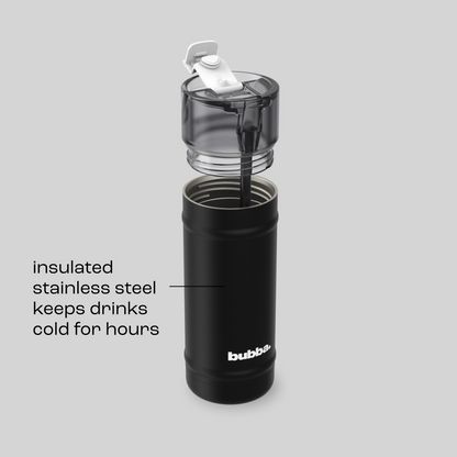 bubba 18 oz DualSip Insulated Stainless Steel Water Bottle -  Office Siren - US 6987