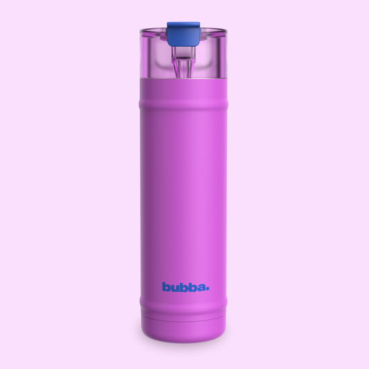 bubba 24 oz DualSip Insulated Stainless Steel Water Bottle - Mood Booster - US 9737