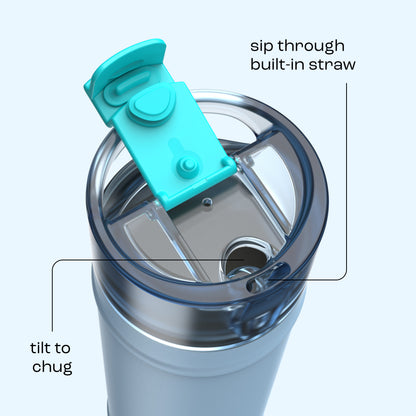 bubba 24 oz DualSip Insulated Stainless Steel Water Bottle - Daydreamin - US 1425