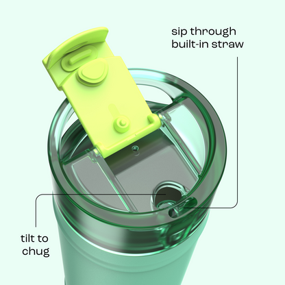 bubba 32 oz DualSip Insulated Stainless Steel Water Bottle - Tropical Eclipse - US 4274