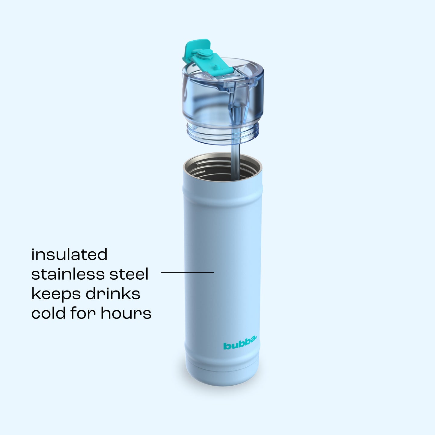bubba 24 oz DualSip Insulated Stainless Steel Water Bottle - Daydreamin - US 1425