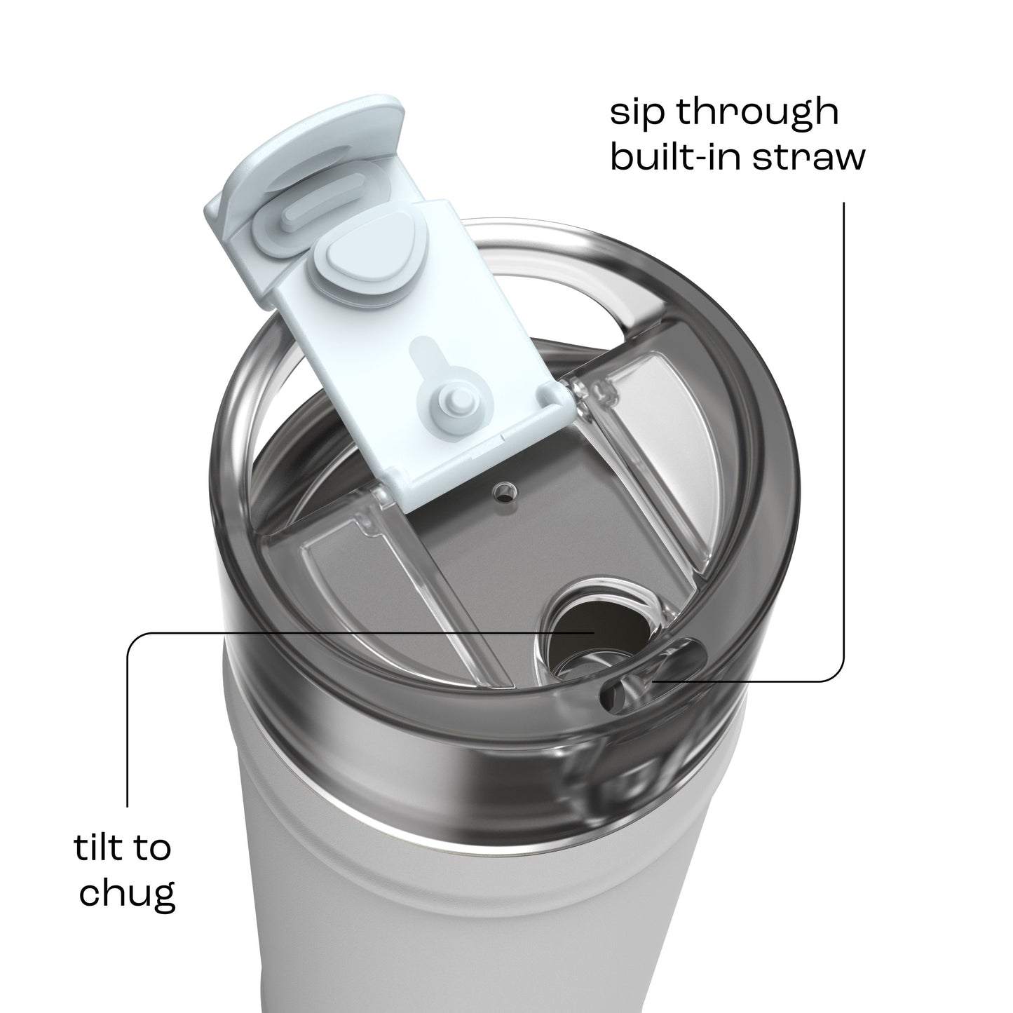 bubba 24 oz DualSip Insulated Stainless Steel Water Bottle - Fresh Kicks - US 4308