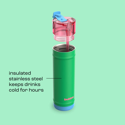 bubba 24 oz DualSip Insulated Stainless Steel Water Bottle - Fresh Serve - US 3455