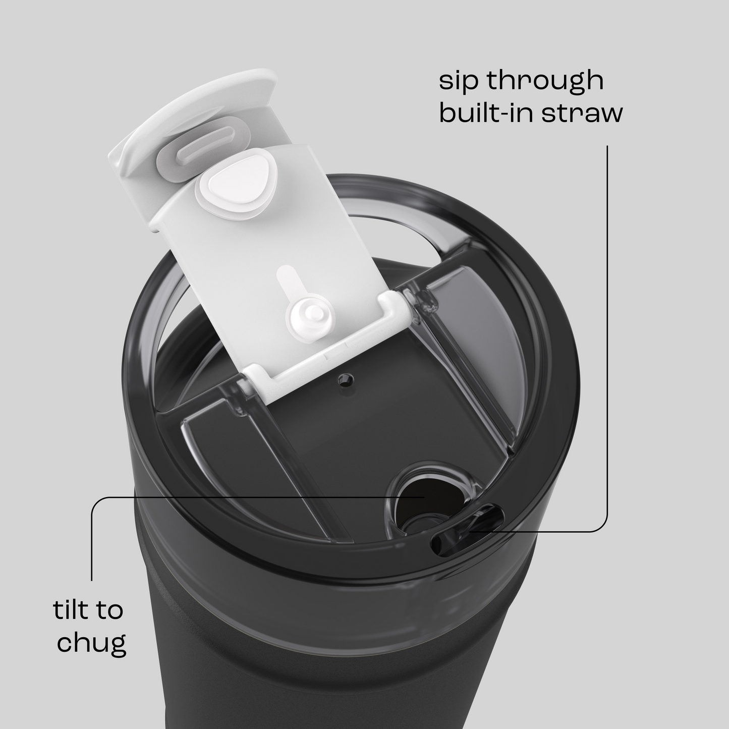 bubba 32 oz DualSip Insulated Stainless Steel Water Bottle - Office Siren - US 7376