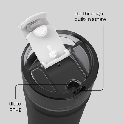 bubba 32 oz DualSip Insulated Stainless Steel Water Bottle - Office Siren - US 7376