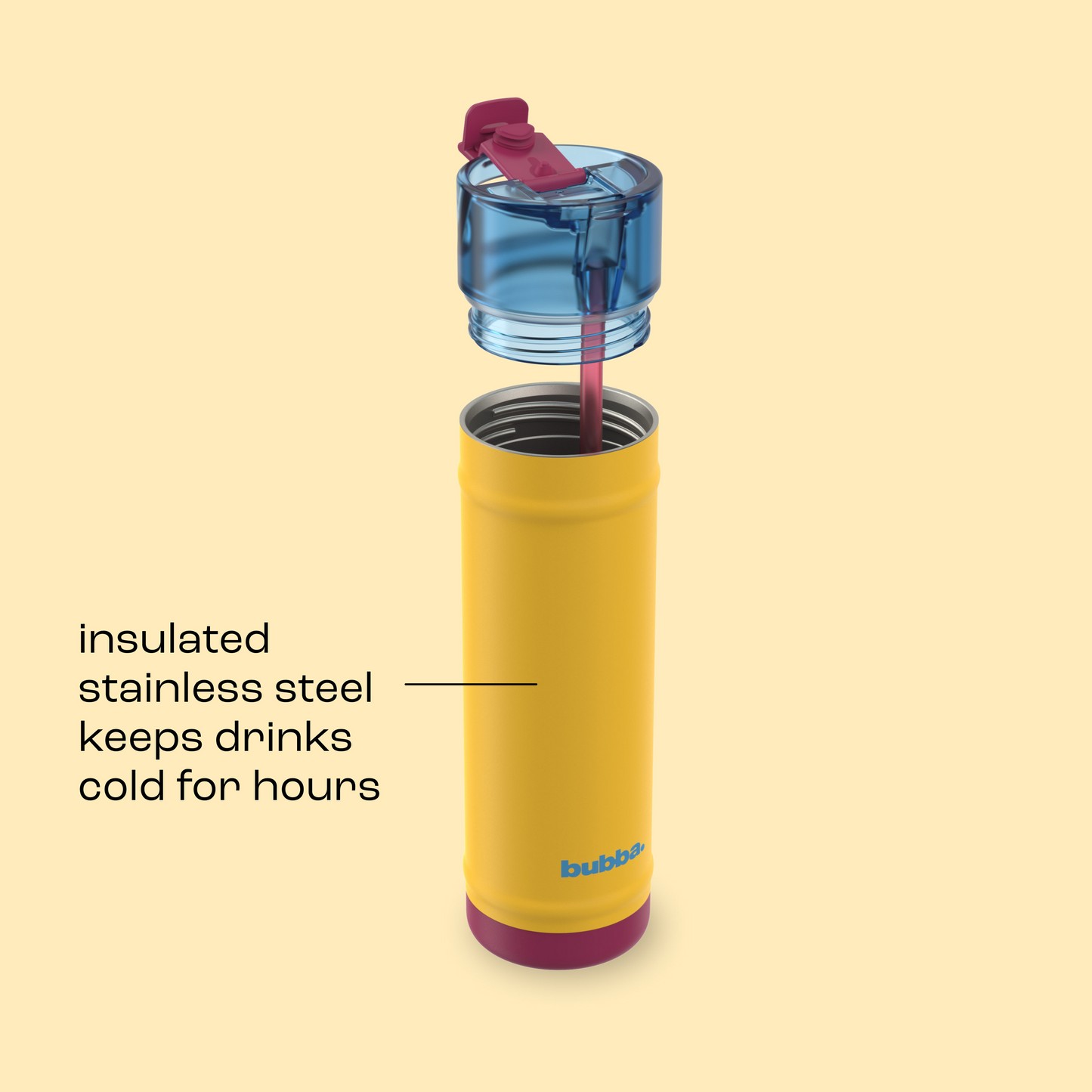 bubba 24 oz DualSip Insulated Stainless Steel Water Bottle - Spirit Week - US 4027