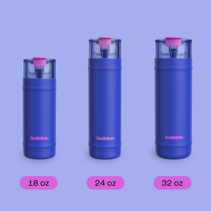 bubba 18 oz DualSip Insulated Stainless Steel Water Bottle - Ocean Energy - US 2248
