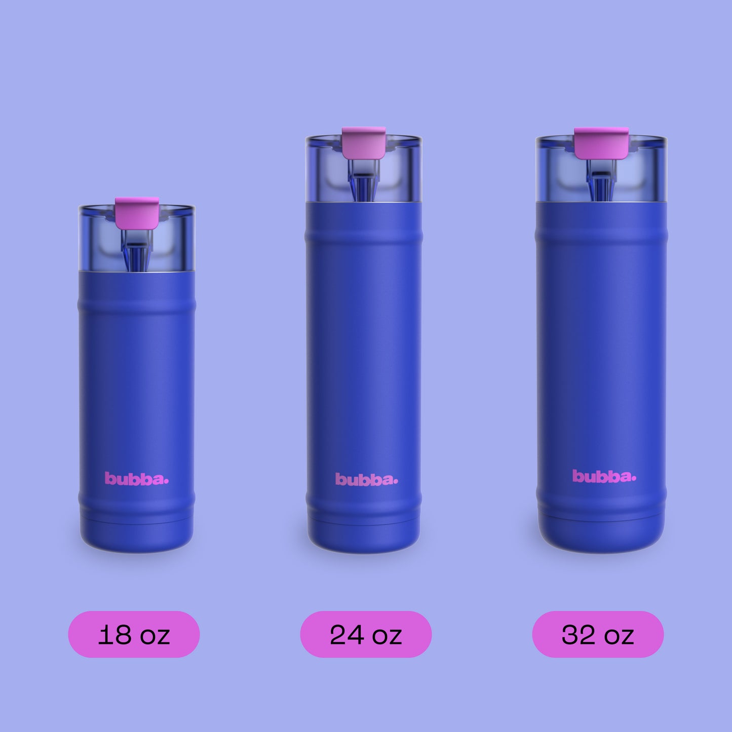 bubba 24 oz DualSip Insulated Stainless Steel Water Bottle - Ocean Energy - US 4087