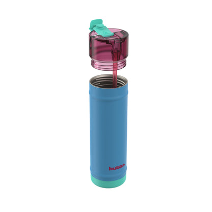 bubba 24 oz DualSip Insulated Stainless Steel Water Bottle - Blue Ribbon - US 7228