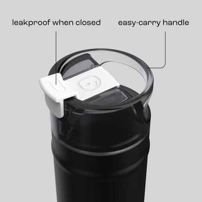 bubba 24 oz DualSip Insulated Stainless Steel Water Bottle - Office Siren - US 6883