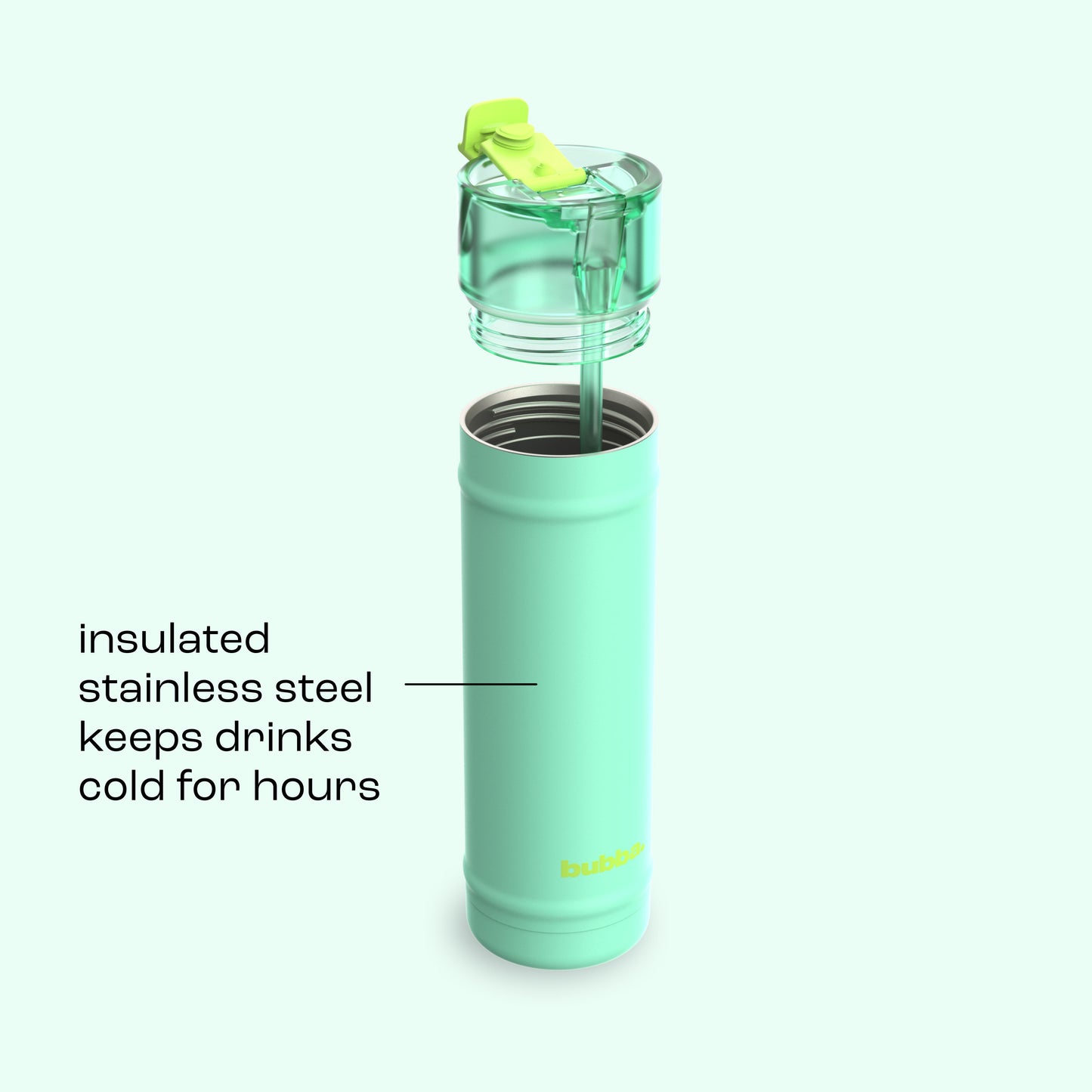 bubba 24 oz DualSip Insulated Stainless Steel Water Bottle - Tropical Eclipse - US 8242